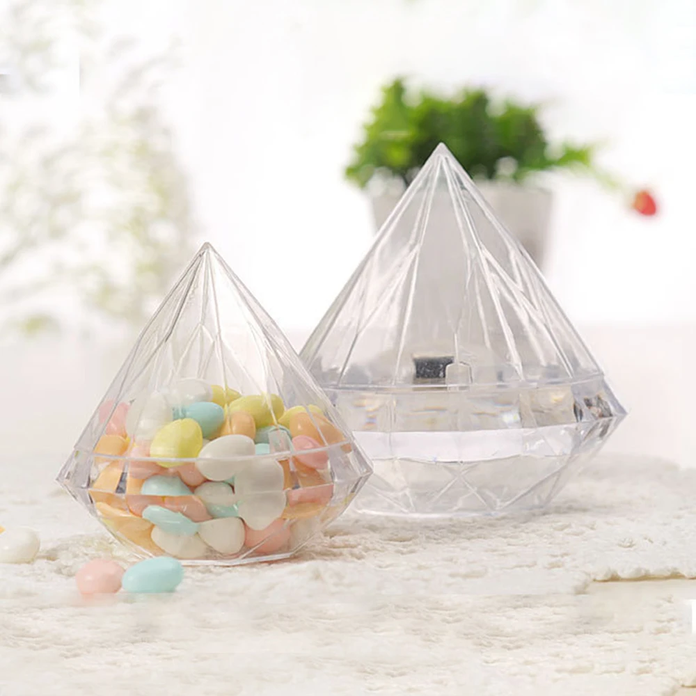 Xmas Food Storage Containers - 12 шт./компл., ромбовидная коробка для конфет,