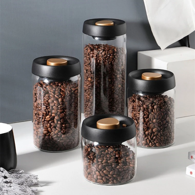 Food Storage Vacuum Containers - Вакуумный герметичный резервуар для кофейных зерен,