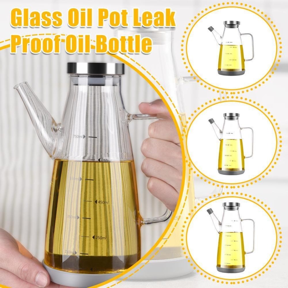 Food Storage Glass Containers Large - Новый дозатор пищевого масла, герметичный контейнер