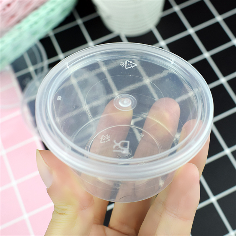 Xmas Food Storage Containers - 5/10 шт., 100 мл, одноразовые пластиковые