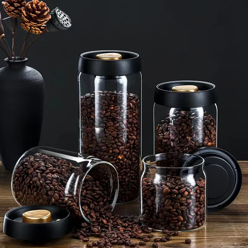 Food Storage Vacuum Containers - Вакуумная герметичная банка для кофейных зерен,