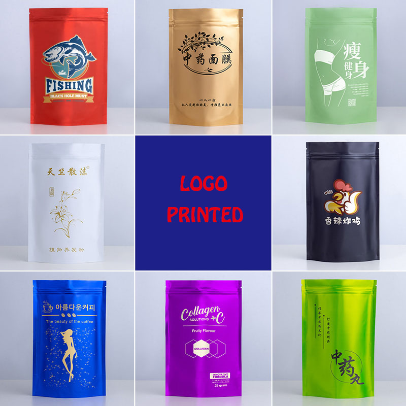 Food Storage Bags Zip Lock Pouch - Закрываемая стоячая сумка на молнии из