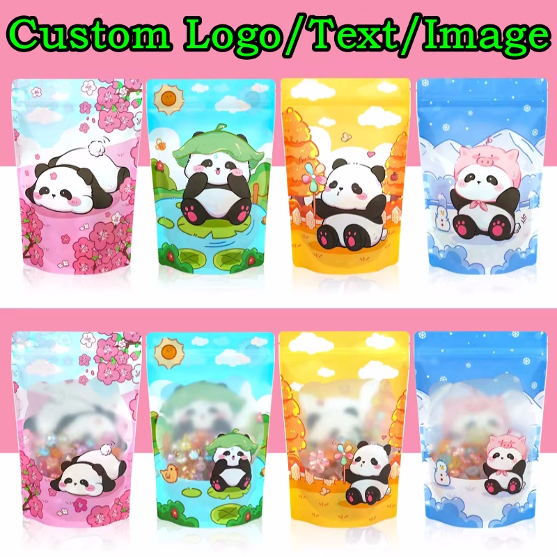 Food Storage Bags Zip Lock Pouch - 100 шт. пакетов из алюминиевой фольги