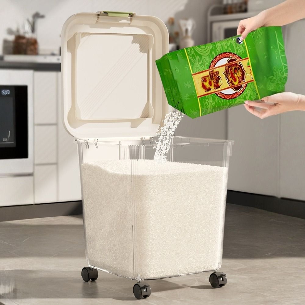 Прочный контейнер для хранения – обзор и цена Food Storage On Wheels