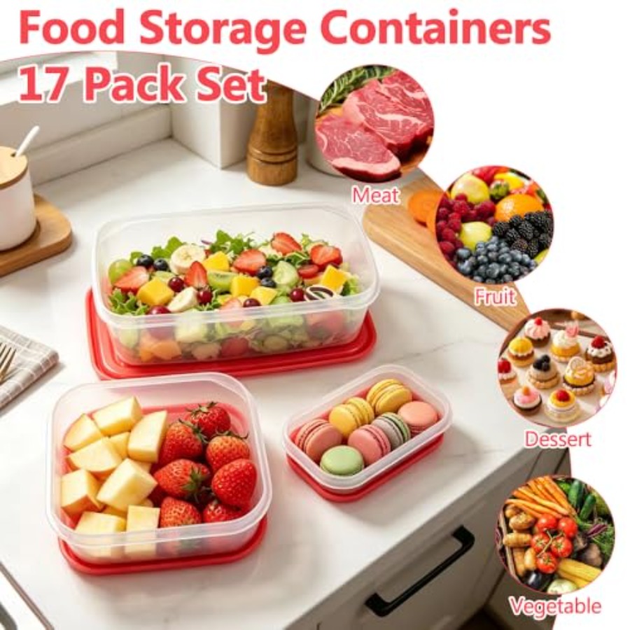 Набор пластиковых контейнеров  – обзор и цена Food Storage Meals