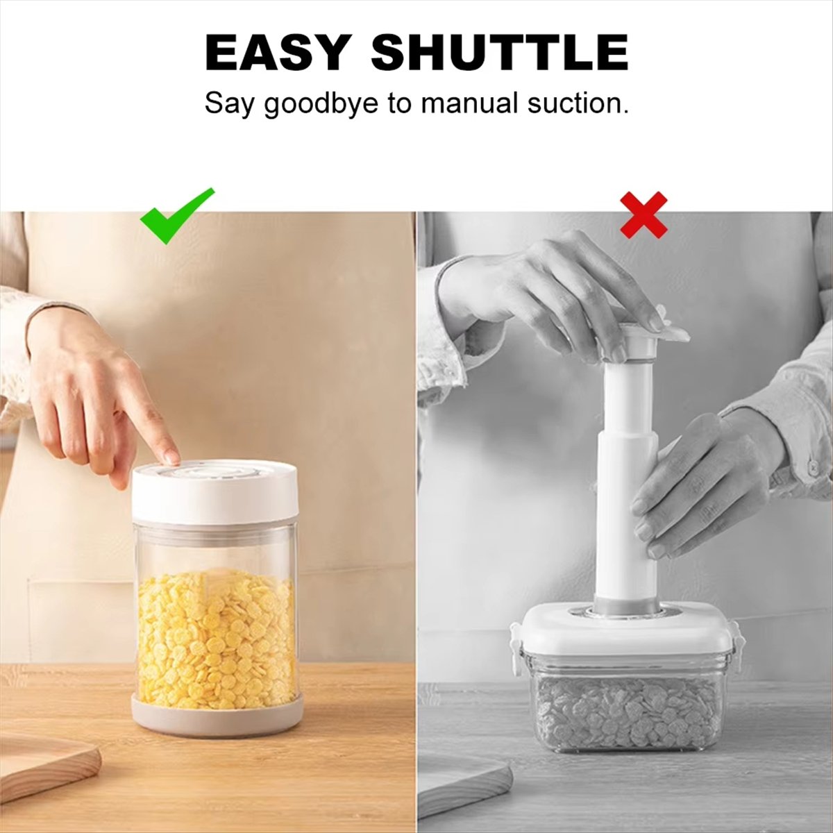 ЛУЧШИЙ ВАРИАНТ~ Вакуумная стек – обзор и цена Food Storage Glass Containers Large