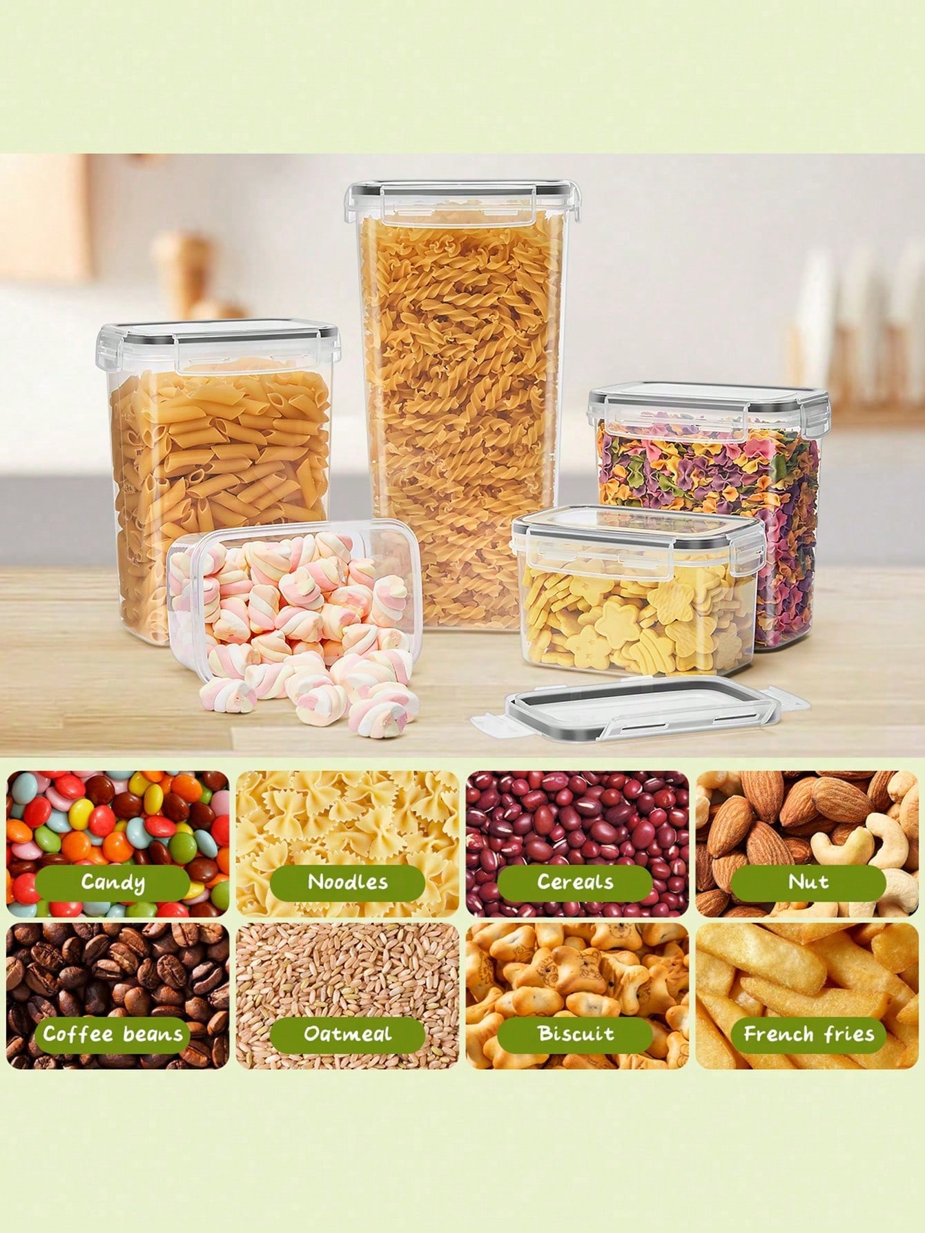 Набор из 48 герметичных контей – обзор и цена Food Storage Containers