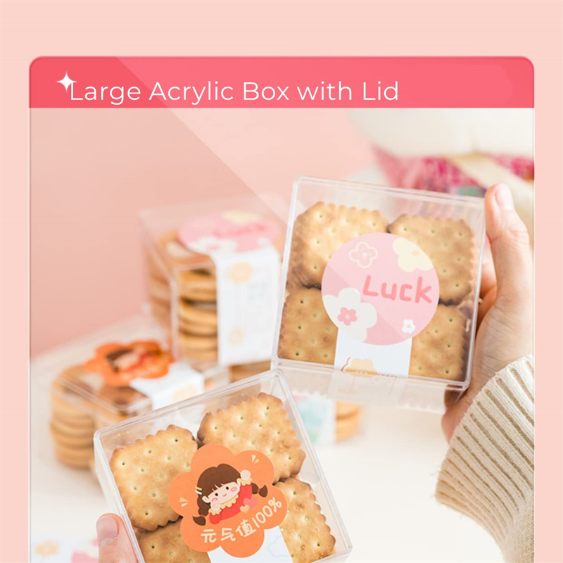 1-20 шт. прозрачные акриловые  – обзор и цена Xmas Food Storage Containers