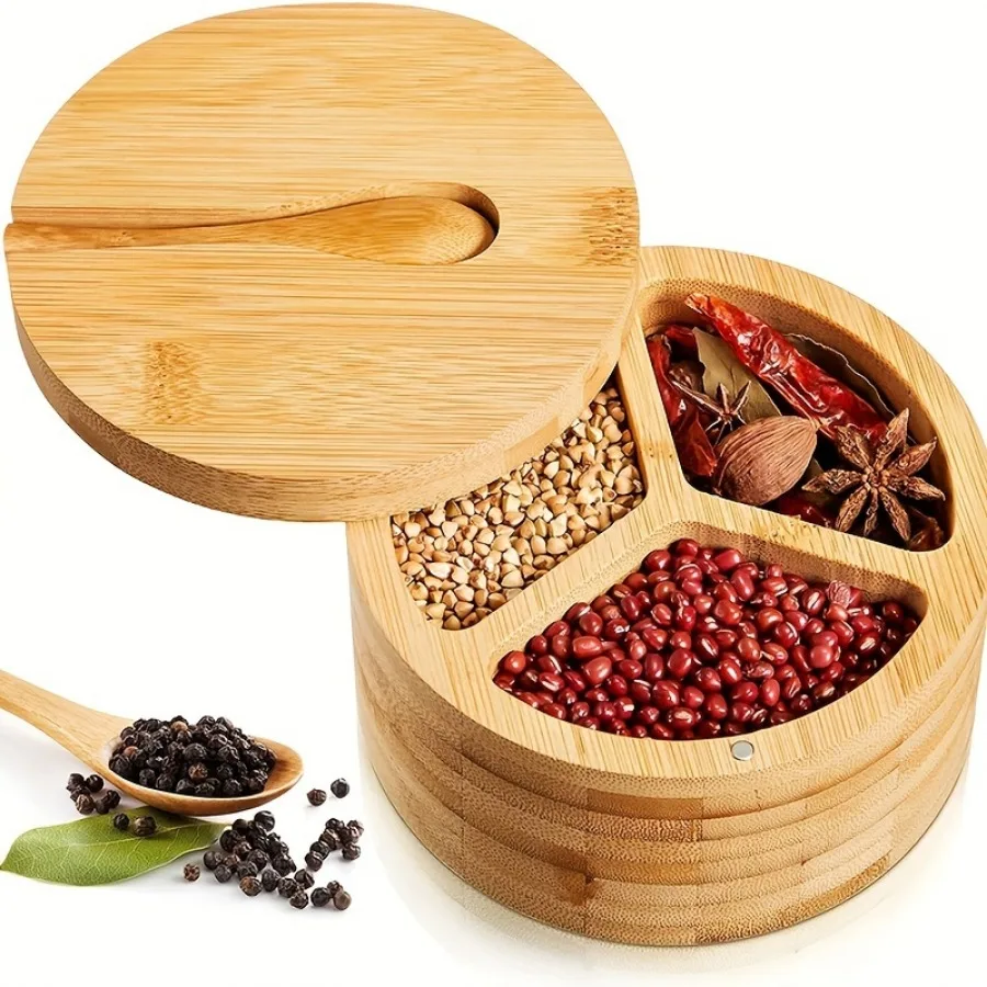 Деревянная банка для специй с  – обзор и цена Herb Keeper Container