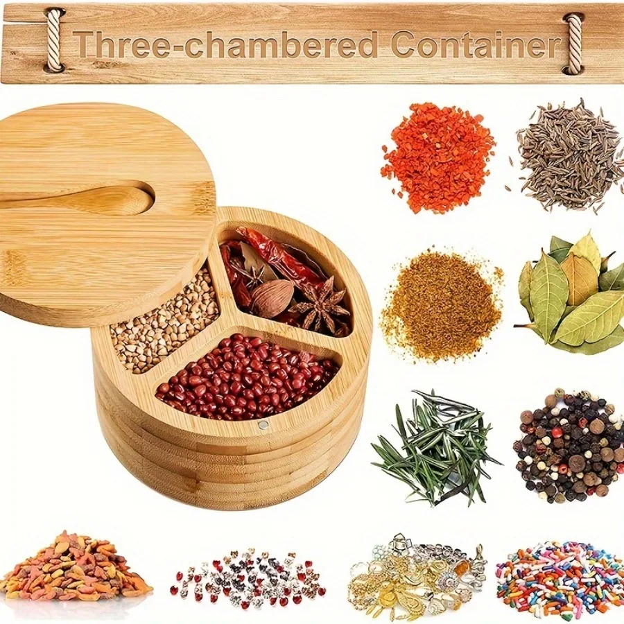 Деревянная банка для специй с  – обзор и цена Herb Keeper Container
