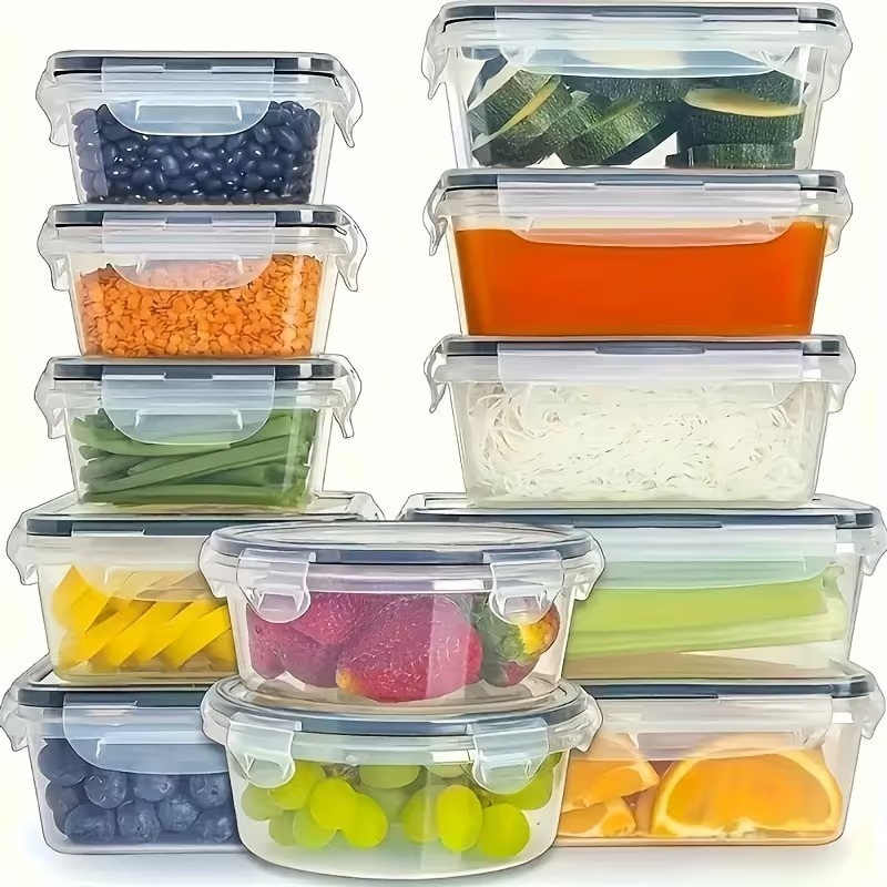 Набор из 4 прозрачных контейне – обзор и цена Food Storage Meals