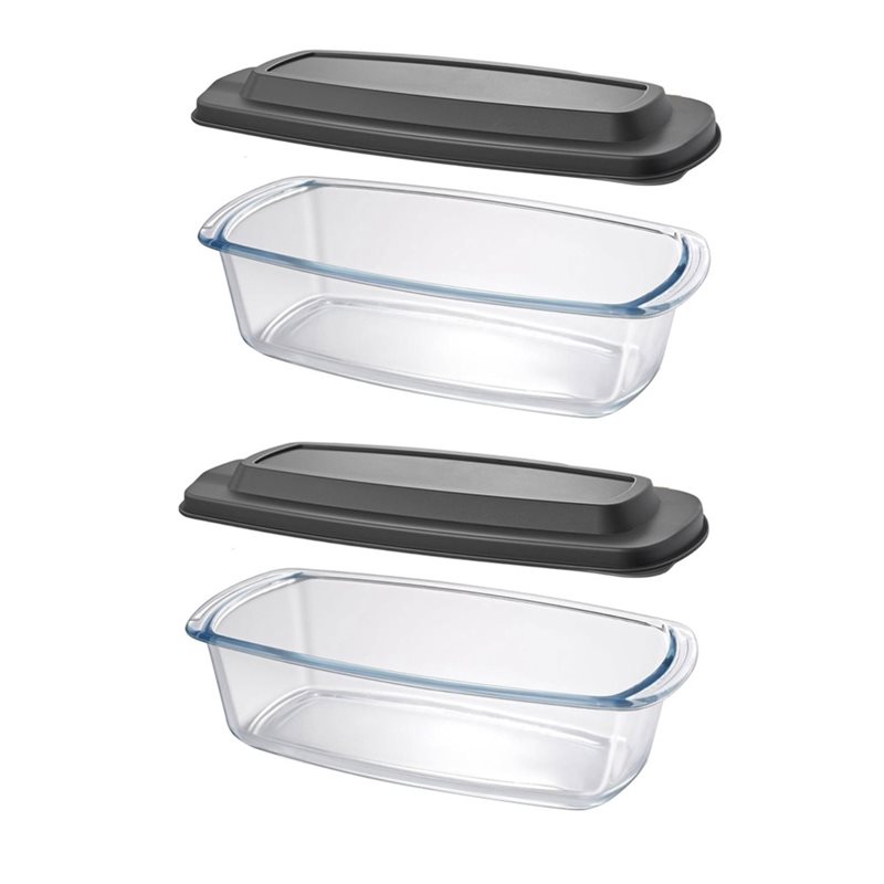 Набор из 2-х больших стеклянны – обзор и цена Food Storage Glass Containers Large