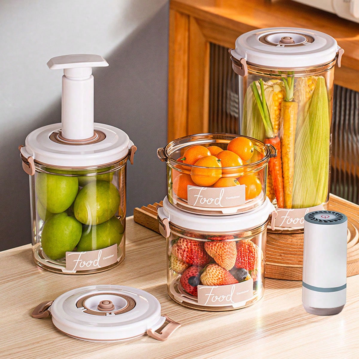 1 кухонный вакуумный контейнер – обзор и цена Food Storage Vacuum Containers