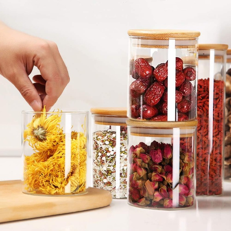Набор из 12 стеклянных банок с – обзор и цена Food Storage Glass Containers Large