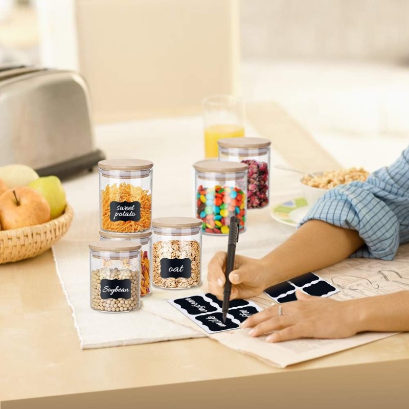 Набор из 12 стеклянных банок с – обзор и цена Food Storage Glass Containers Large