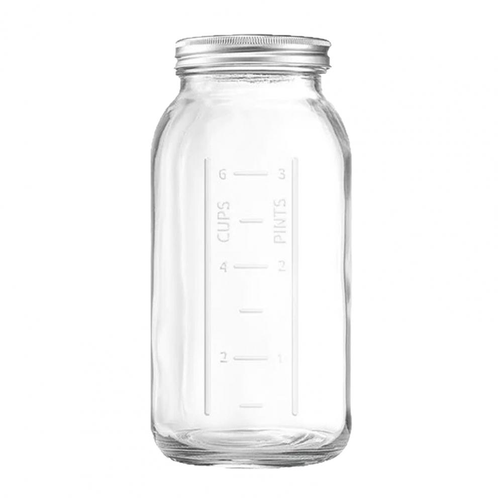 Стеклянная банка Мейсона с шир – обзор и цена Food Storage Glass Containers Large