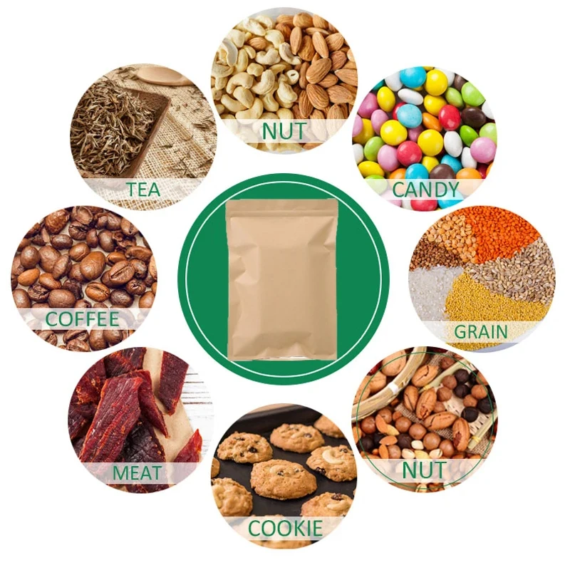 100 шт. коричневых крафт-пакет – обзор и цена Food Storage Usa