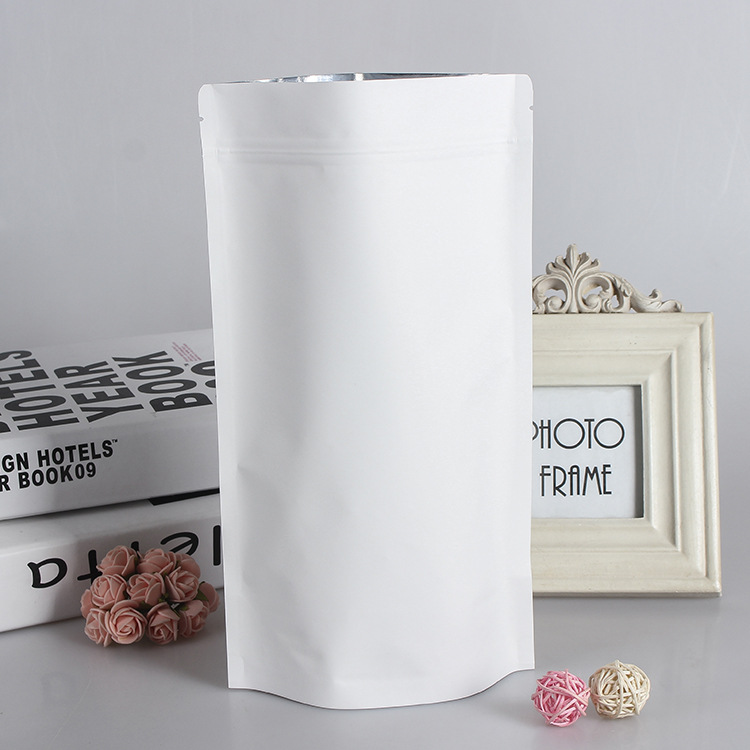 100 шт. оптом: Белые бумажные  – обзор и цена Food Storage Bags Zip Lock Pouch
