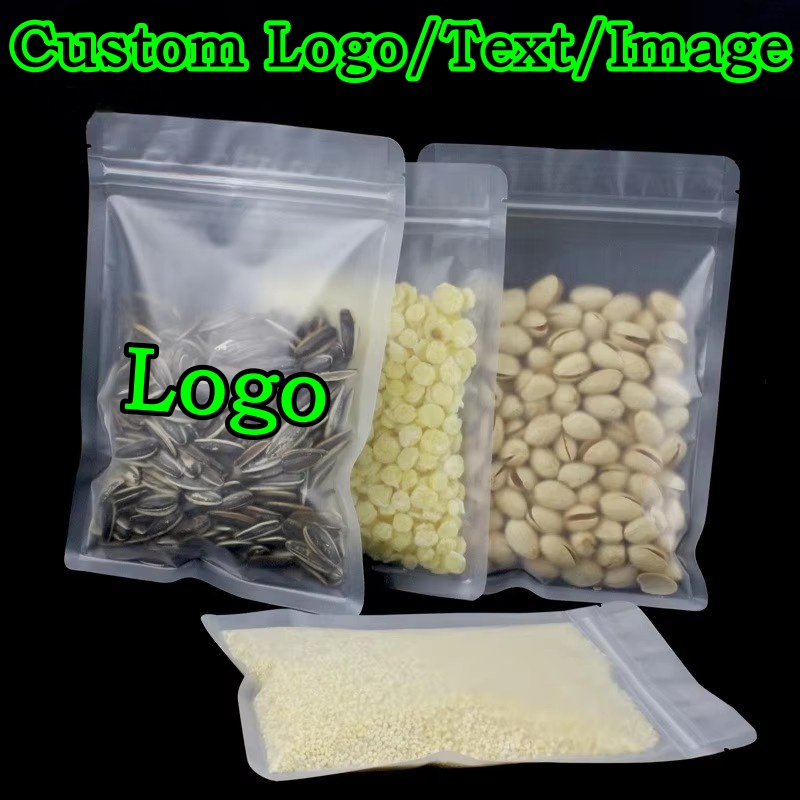 100 шт. матовых пластиковых па – обзор и цена Food Storage Bags Zip Lock Pouch