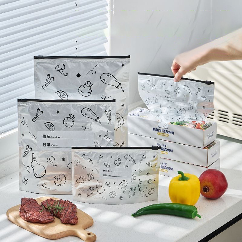 Сумка из 10 больших пакетов дл – обзор и цена Food Storage Bags Zip Lock Pouch