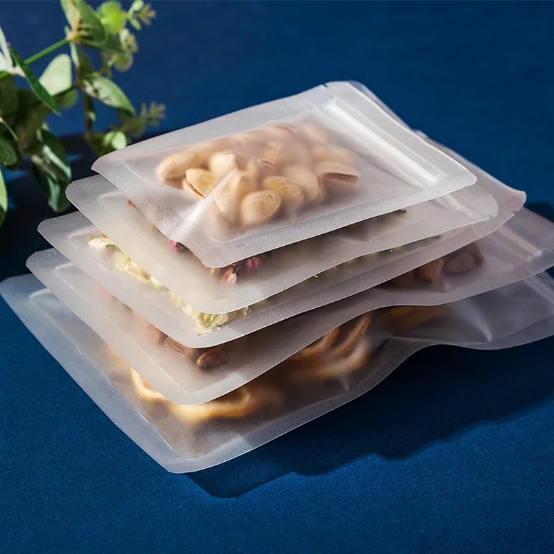 Матовые прозрачные пакеты с за – обзор и цена Food Storage Bags Zip Lock Pouch