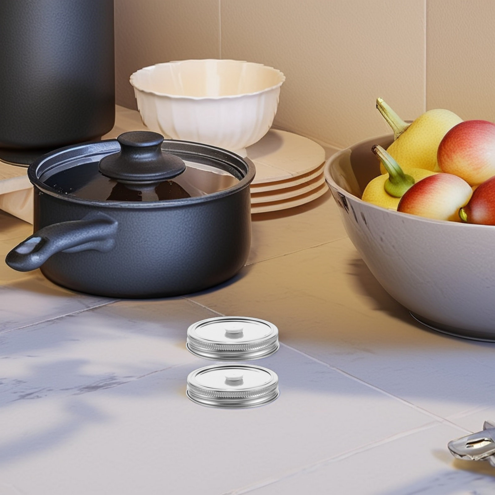 Комплект из 2 вакуумных крышек – обзор и цена Food Storage Types